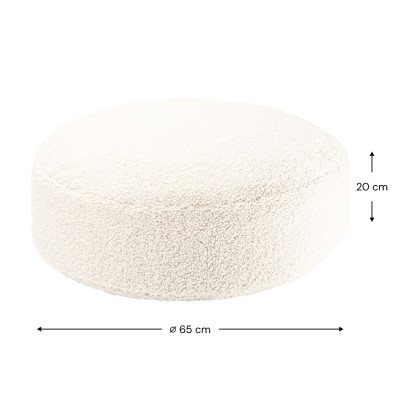 Ottomane Wigiwama® - Cream White