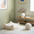 Ottomane Wigiwama® - Cream White Square Ottomane Wigiwama® - Cream White Square