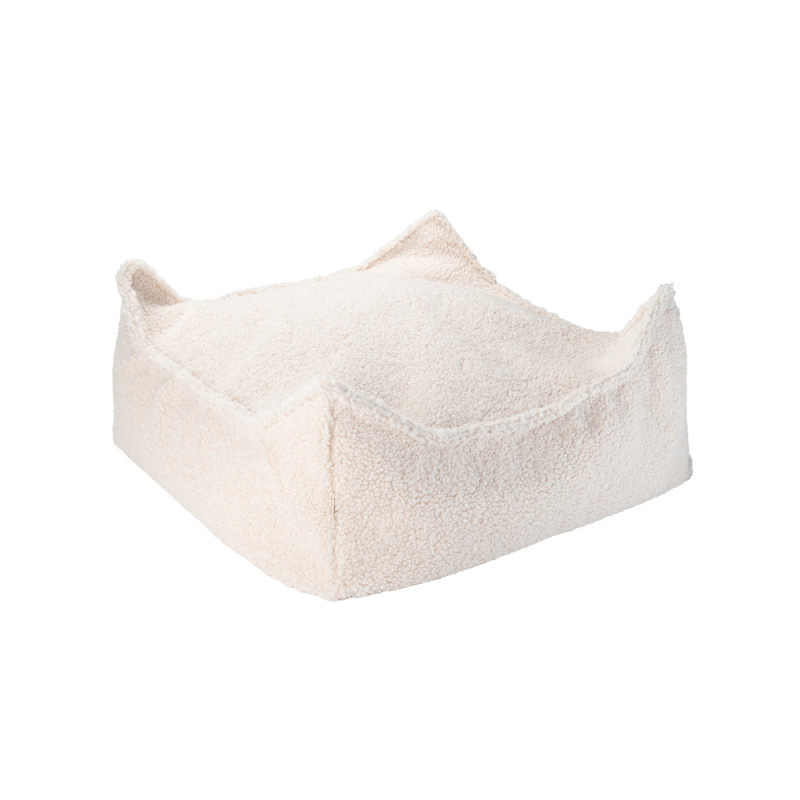 Ottomane Wigiwama® - Cream White Square Ottomane Wigiwama® - Cream White Square