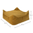 Ottomane Wigiwama® - Maple Square Ottomane Wigiwama® - Maple Square
