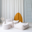 Ottomane Wigiwama® - Marshmallow Square Ottomane Wigiwama® - Marshmallow Square