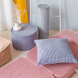 Kissen Wigiwama® - Blueberry Blue Block Kissen Wigiwama® - Blueberry Blue Block