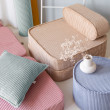 Kissen Wigiwama® – Peppermint Green Block Kissen Wigiwama® – Peppermint Green Block