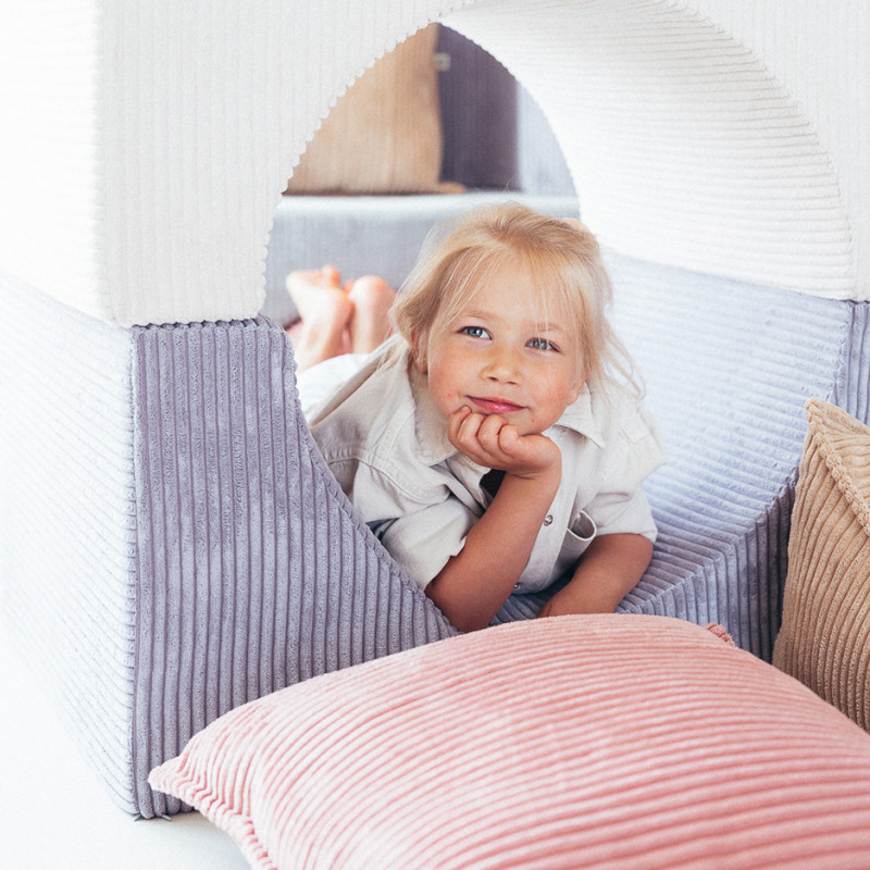 Kissen Wigiwama® – Pink Mousse Block Kissen Wigiwama® – Pink Mousse Block