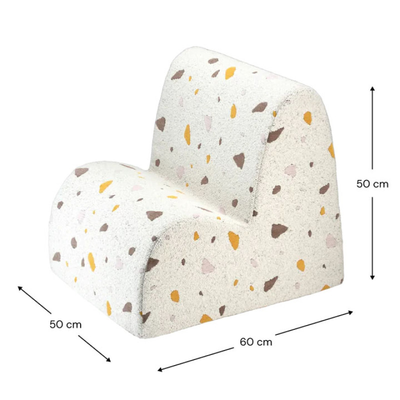 Kindersessel Wigiwama® – Terrazzo Marble Cloud Kindersessel Wigiwama® – Terrazzo Marble Cloud