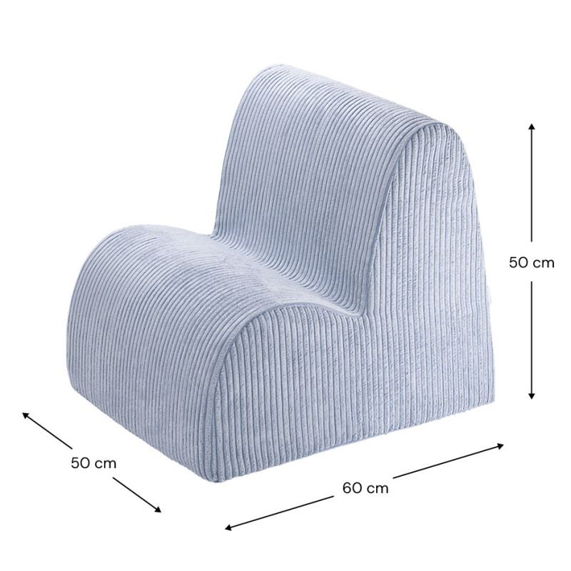 Kindersessel Wigiwama® – Blueberry Blue Cloud Kindersessel Wigiwama® – Blueberry Blue Cloud