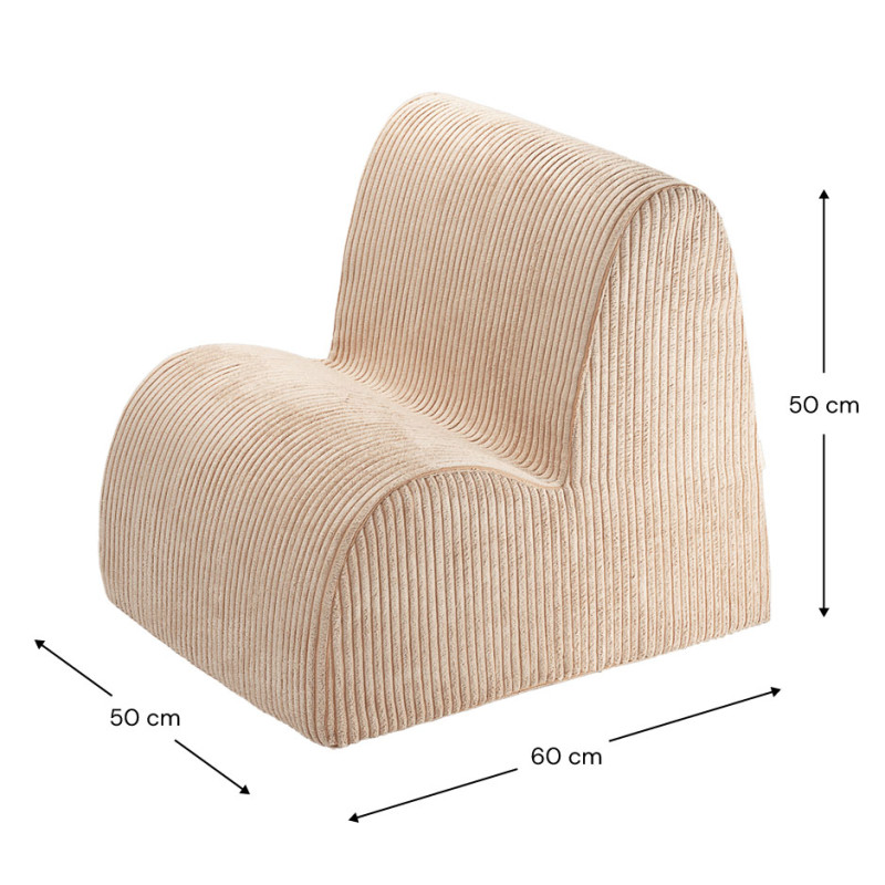 Kindersessel Wigiwama® – Brown Sugar Cloud Kindersessel Wigiwama® – Brown Sugar Cloud