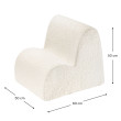 Kindersessel Wigiwama® – Cream White Cloud Kindersessel Wigiwama® – Cream White Cloud