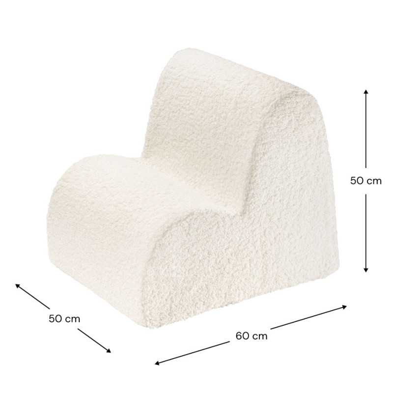 Kindersessel Wigiwama® – Cream White Cloud Kindersessel Wigiwama® – Cream White Cloud