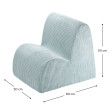 Kindersessel Wigiwama® – Peppermint Green Cloud Kindersessel Wigiwama® – Peppermint Green Cloud