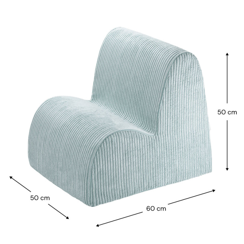 Kindersessel Wigiwama® – Peppermint Green Cloud Kindersessel Wigiwama® – Peppermint Green Cloud