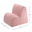 Kindersessel Wigiwama® – Pink Mousse Cloud Kindersessel Wigiwama® – Pink Mousse Cloud