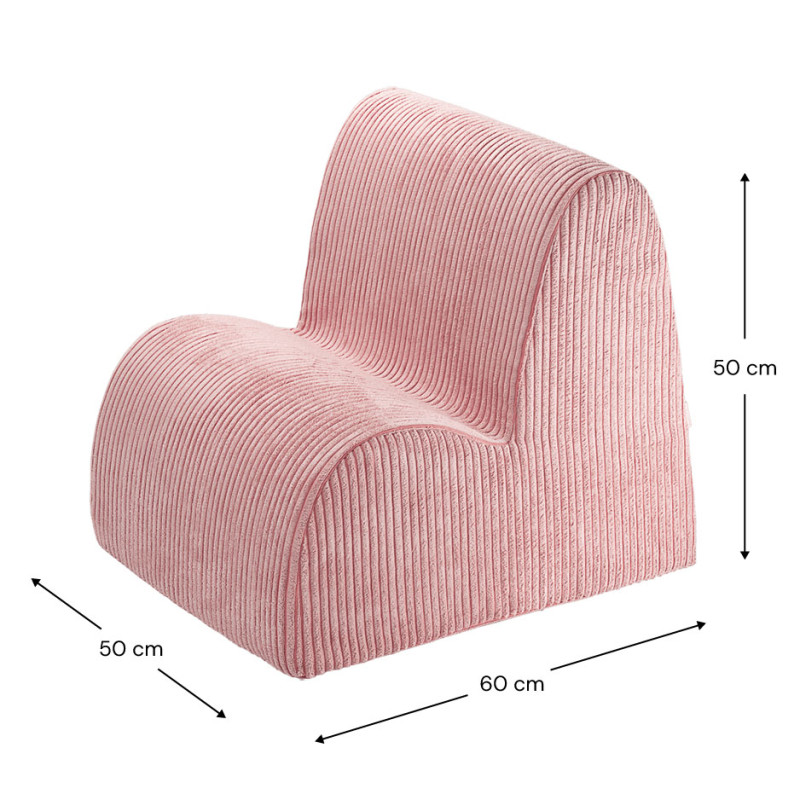 Kindersessel Wigiwama® – Pink Mousse Cloud Kindersessel Wigiwama® – Pink Mousse Cloud