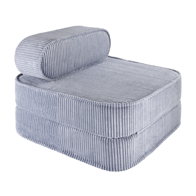 Ausklappbarer Kindersessel Wigiwama® – Blueberry Blue Flip Ausklappbarer Kindersessel Wigiwama® – Blueberry Blue Flip