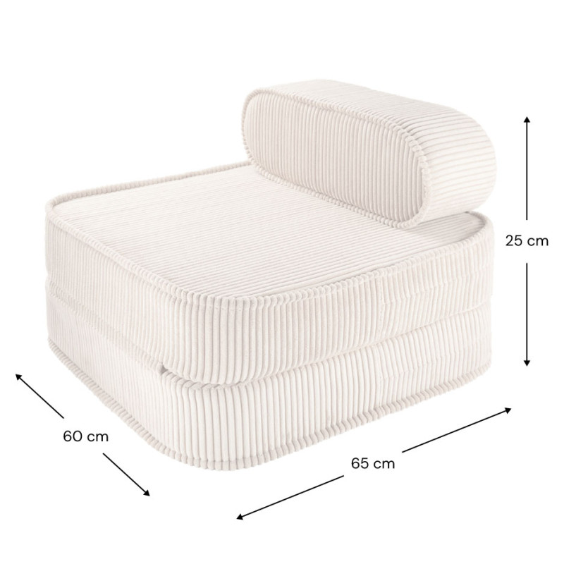 Ausklappbarer Kindersessel Wigiwama® – Marshmallow Flip Ausklappbarer Kindersessel Wigiwama® – Marshmallow Flip