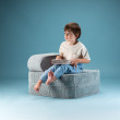 Ausklappbarer Kindersessel Wigiwama® – Peppermint Green Flip Ausklappbarer Kindersessel Wigiwama® – Peppermint Green Flip