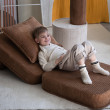 Ausklappbarer Kindersessel Wigiwama® – Toffee Flip Ausklappbarer Kindersessel Wigiwama® – Toffee Flip