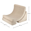Ausklappbarer Kindersessel Wigiwama® – Biscuit Moon Ausklappbarer Kindersessel Wigiwama® – Biscuit Moon