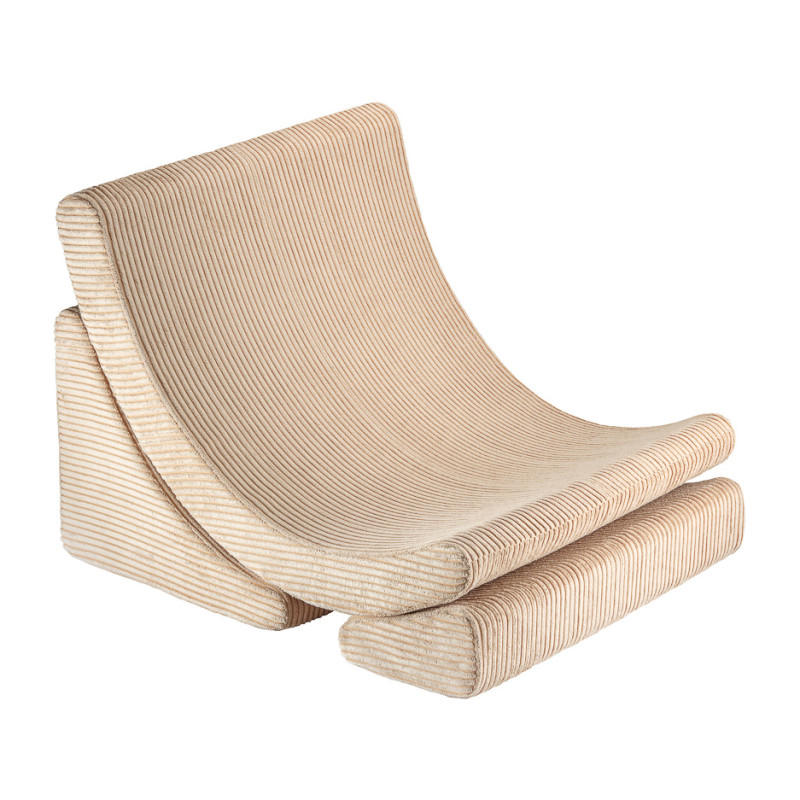Ausklappbarer Kindersessel Wigiwama® – Brown Sugar Moon Ausklappbarer Kindersessel Wigiwama® – Brown Sugar Moon