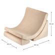 Ausklappbarer Kindersessel Wigiwama® – Brown Sugar Moon Ausklappbarer Kindersessel Wigiwama® – Brown Sugar Moon