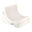 Ausklappbarer Kindersessel Wigiwama® – Cream White Moon Ausklappbarer Kindersessel Wigiwama® – Cream White Moon