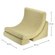 Ausklappbarer Kindersessel Wigiwama® – Matcha Moon Ausklappbarer Kindersessel Wigiwama® – Matcha Moon