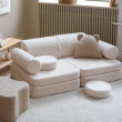 Wigiwama® Cream White Settee Sitzgruppe Wigiwama® Cream White Settee Sitzgruppe