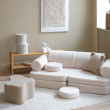 Wigiwama® Cream White Settee Sitzgruppe Wigiwama® Cream White Settee Sitzgruppe
