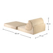 Ausklappbarer Kindersessel Wigiwama® – Brown Sugar Flipster Ausklappbarer Kindersessel Wigiwama® – Brown Sugar Flipster