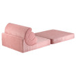 Ausklappbarer Kindersessel Wigiwama® – Pink Mousse Flipster Ausklappbarer Kindersessel Wigiwama® – Pink Mousse Flipster