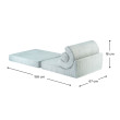 Ausklappbarer Kindersessel Wigiwama® – Peppermint Green Flipster Ausklappbarer Kindersessel Wigiwama® – Peppermint Green Flipster