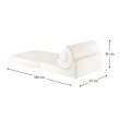 Ausklappbarer Kindersessel Wigiwama® – Cream White Flipster Ausklappbarer Kindersessel Wigiwama® – Cream White Flipster