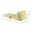 Ausklappbarer Kindersessel Wigiwama® – Matcha Flipster Ausklappbarer Kindersessel Wigiwama® – Matcha Flipster