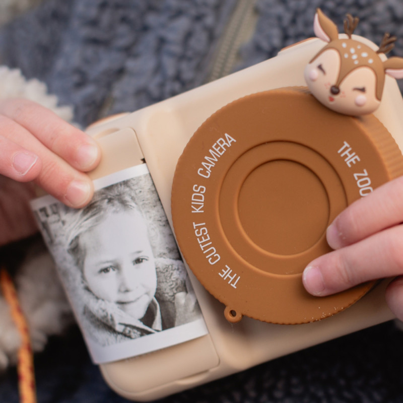 The Zoofamily Print Kinder-Digitalkamera Rehkitz