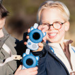 The Zoofamily Walkie-Talkies Waschbär - Waschbär