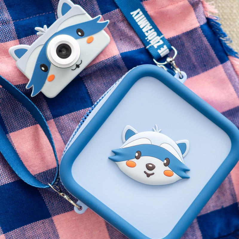 The Zoofamily Silikontasche Waschbär