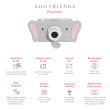 The Zoofamily Kinder-Digitalkamera Elefant The Zoofamily Kinder-Digitalkamera Elefant