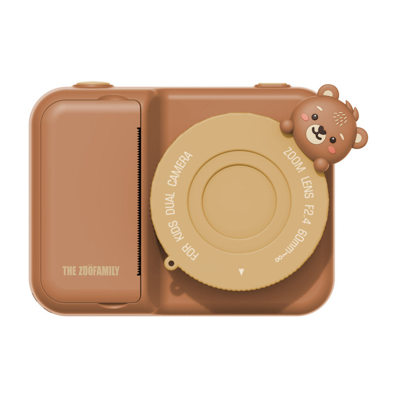 The Zoofamily Print Kinder-Digitalkamera Bär The Zoofamily Print Kinder-Digitalkamera Bär