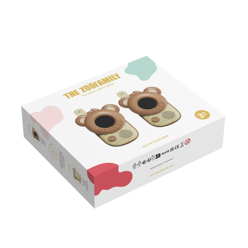 The Zoofamily Walkie-Talkies Bär – Bär The Zoofamily Walkie-Talkies Bär – Bär