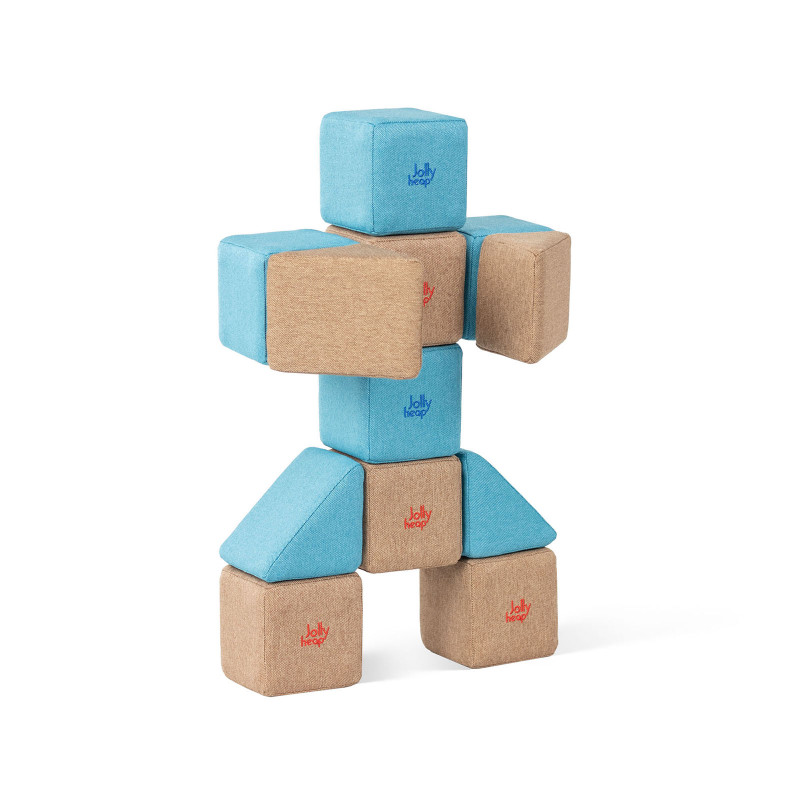 Magnetbausteine JollyHeap Pixi Set mit 12 Blöcken Magnetbausteine JollyHeap Pixi Set mit 12 Blöcken