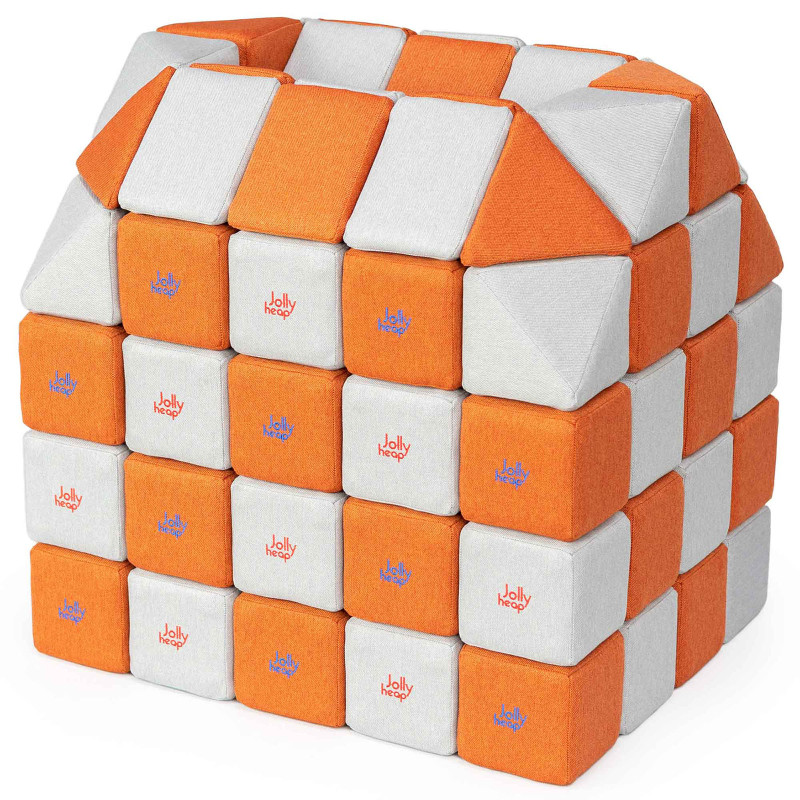Magnetbausteine JollyHeap Creative Set mit 100 Blöcken Magnetbausteine JollyHeap Creative Set mit 100 Blöcken
