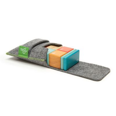Magnetbausteine Tegu Travel Set Sunset 8 Stk.