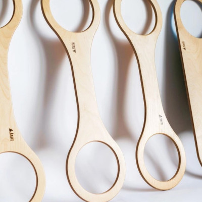 BaaVi Balancierbalken Set 3+1