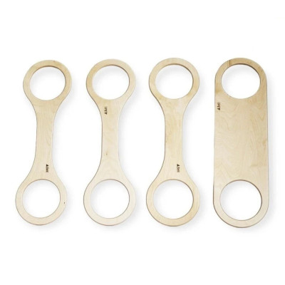 BaaVi Balancierbalken Set 3+1