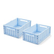 LIEWOOD Aufbewahrungsboxen M Weston Pure Sky 2 Stück LIEWOOD Aufbewahrungsboxen M Weston Pure Sky 2 Stück