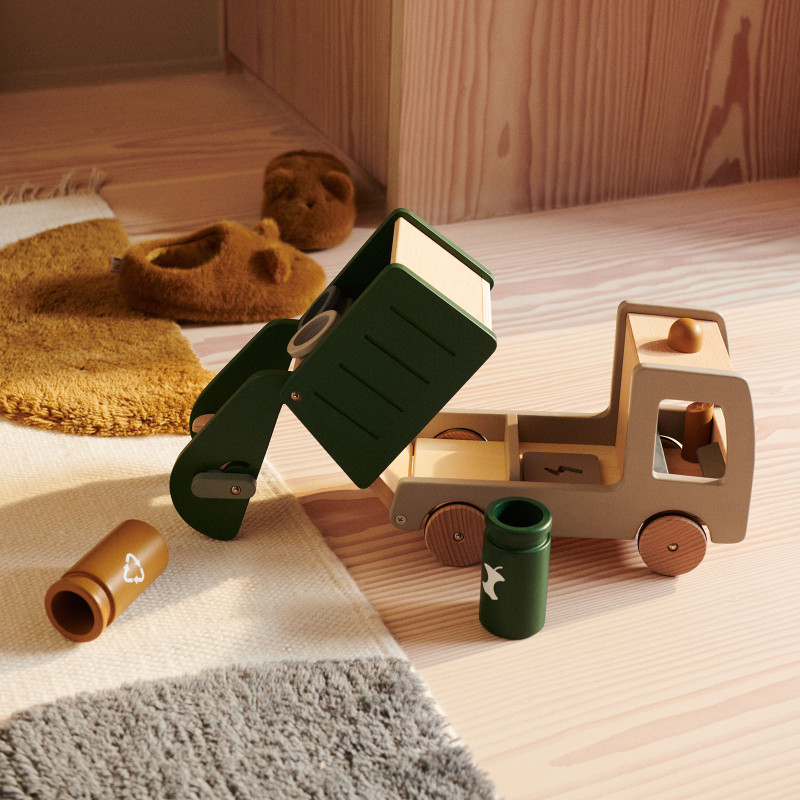 LIEWOOD Holz-Müllauto Irina Garden Green LIEWOOD Holz-Müllauto Irina Garden Green