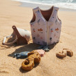 LIEWOOD Strandspiel-Set mit Förmchen und Eimer Gilma Sea Creature Sandy LIEWOOD Strandspiel-Set mit Förmchen und Eimer Gilma Sea Creature Sandy