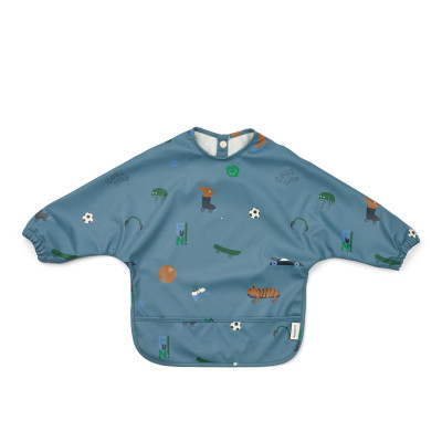 LIEWOOD Ärmellätzchen Merle Fun / Beach blue