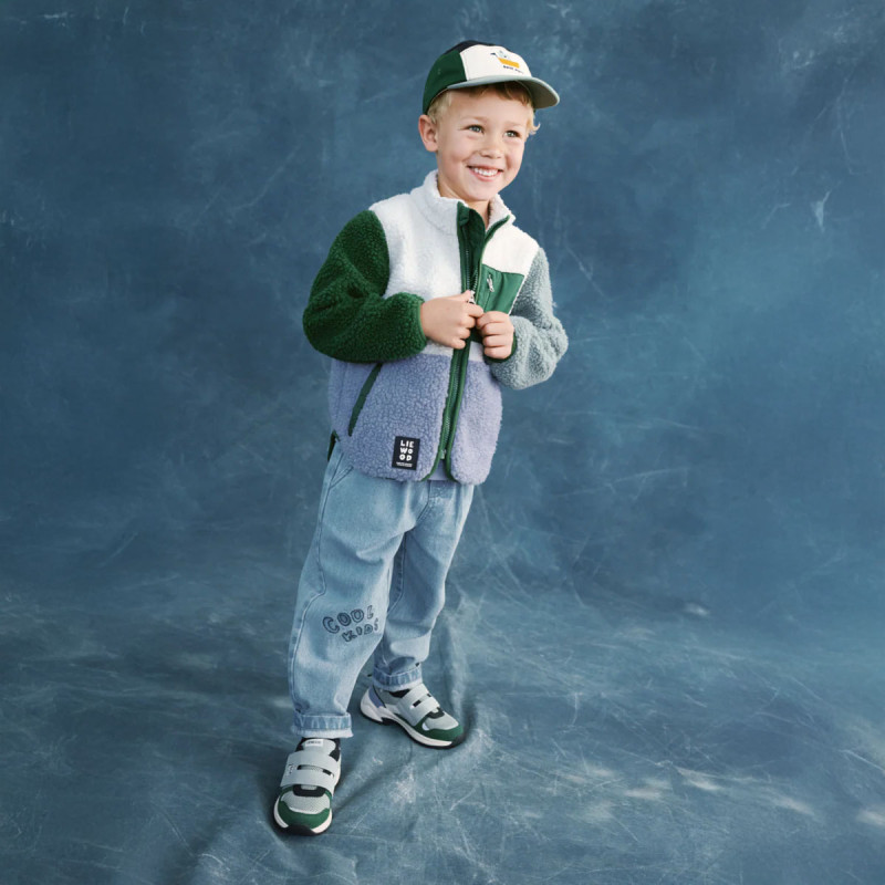 LIEWOOD Kinder Fleecejacke Nolan Dusty lavender multi mix