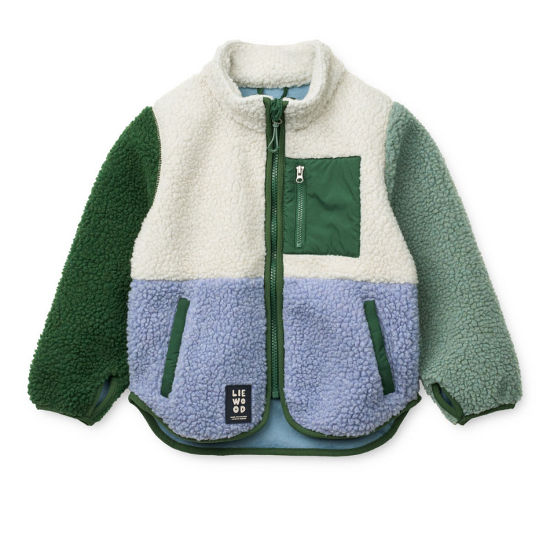 LIEWOOD Kinder Fleecejacke Nolan Dusty lavender multi mix